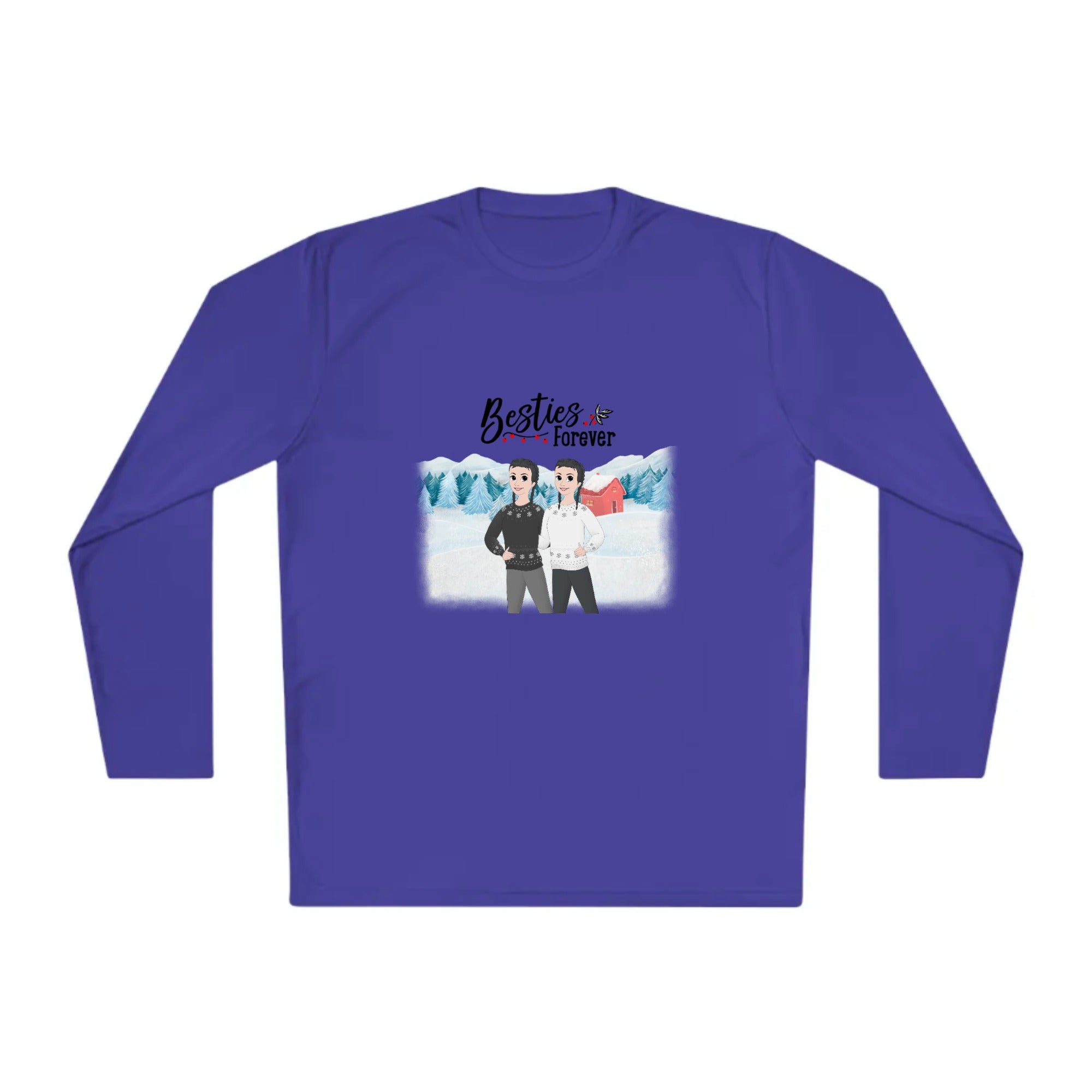 Besties for ever | Unisex Lightweight Long Sleeve Tee